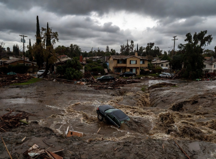 California Christmas Storm Forces Mass Evacuations as State of ...