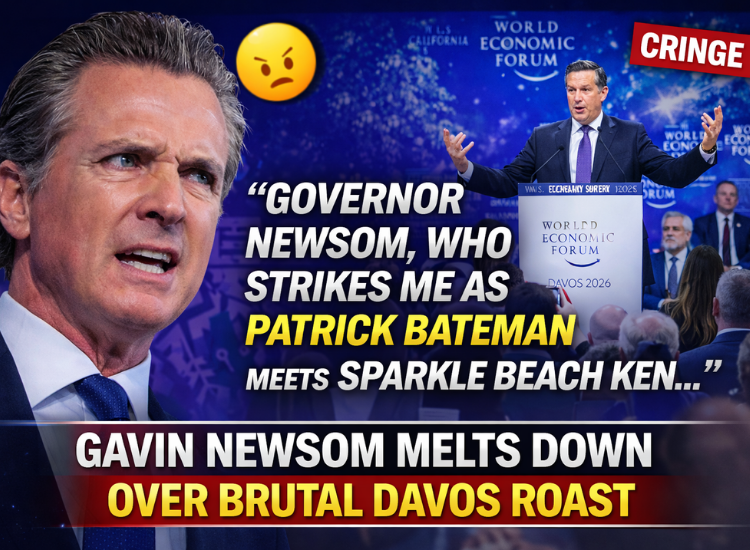 Gavin Newsom Melts Down After Scott Bessent’s Brutal Davos Roast