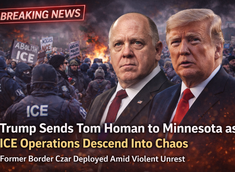 Trump Sends Tom Homan to Minnesota as ICE Operations Descend Into Violence